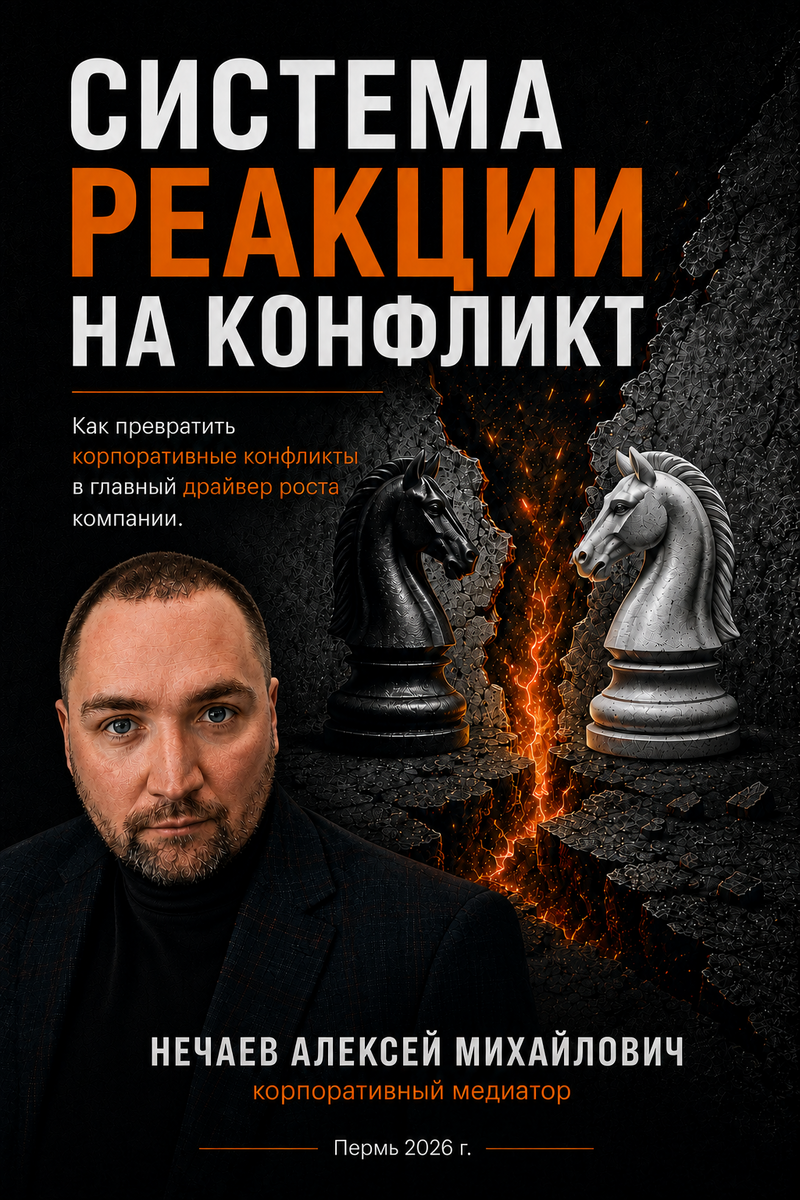 Обложка книги «Система реакции на конфликт» — Алексей Нечаев